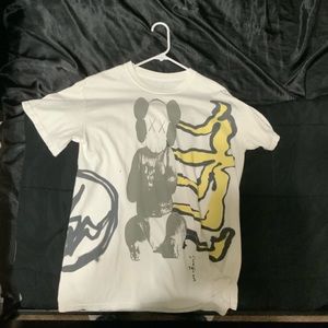 Travis Scott Cactus Jack plus Kaws for Fragment Tee
